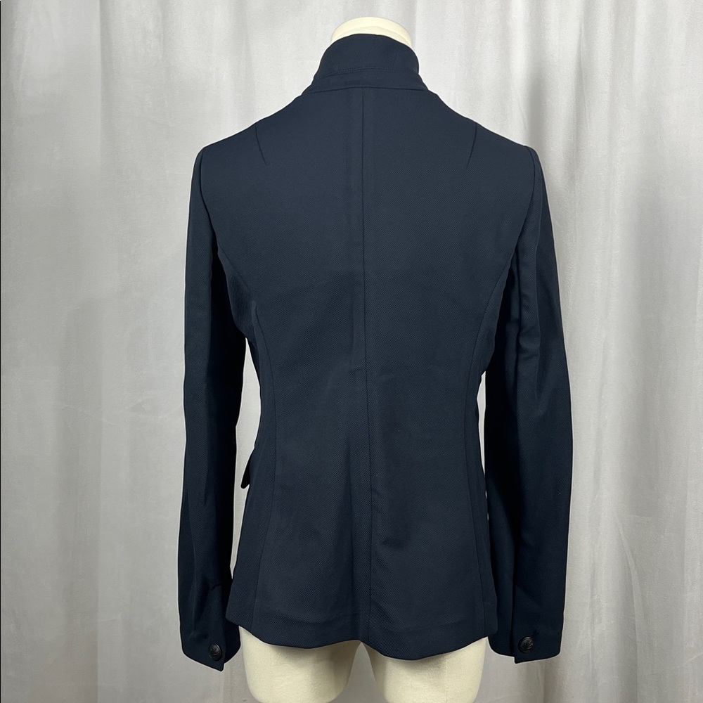 Rag & Bone Slave Navy Polyamide/Elastane Blazer. - Picture 3 of 10